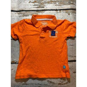 Making Waves Orange Polo
